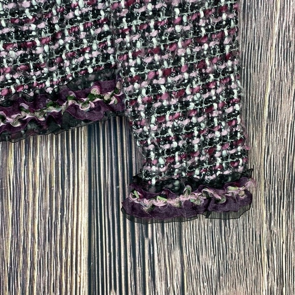 Mac & Jac Tweed Jacket- XS - Picture 4 of 11